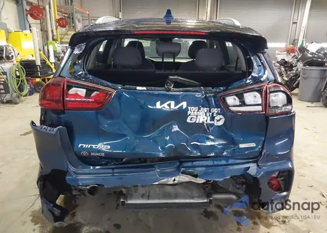 2022 Kia Niro Lx из США, поврежденный, VIN KNDCB3LCXN5504743